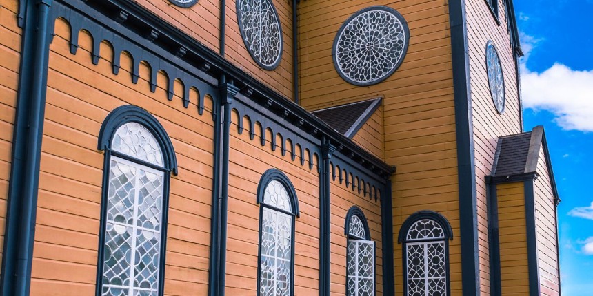 Bâtiments coloniaux à Paramaribo.