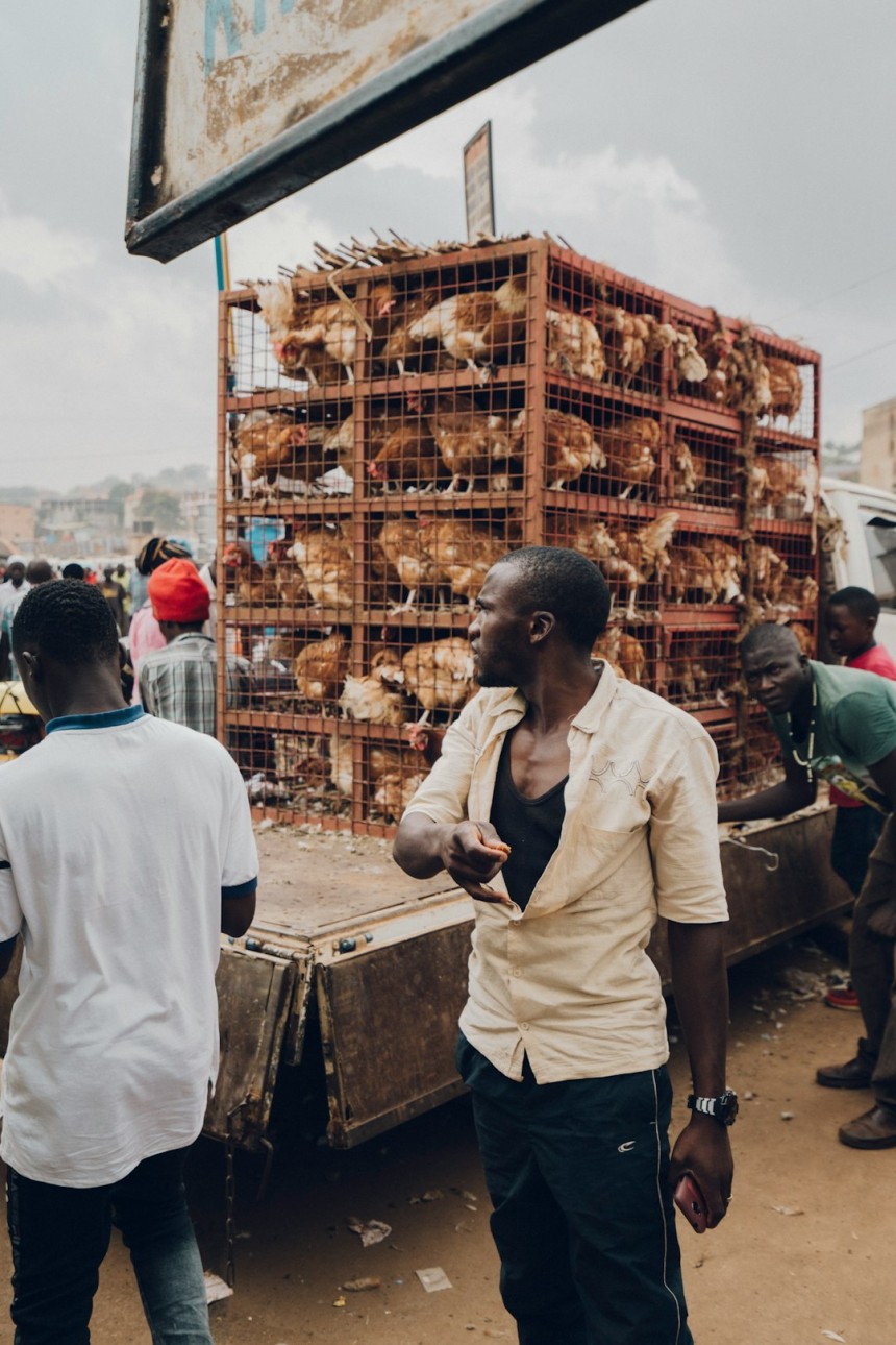 Marché central de Bamako, vivant et coloré