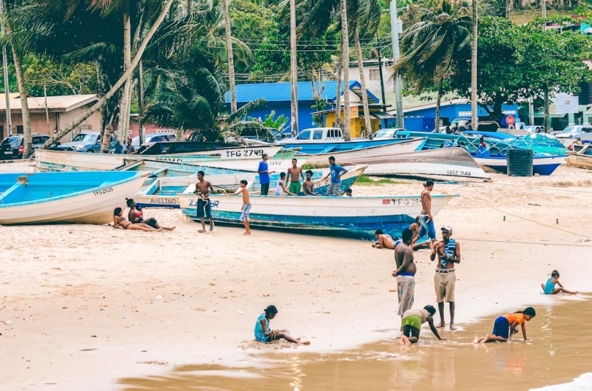 Plage de Maracas à Trinidad