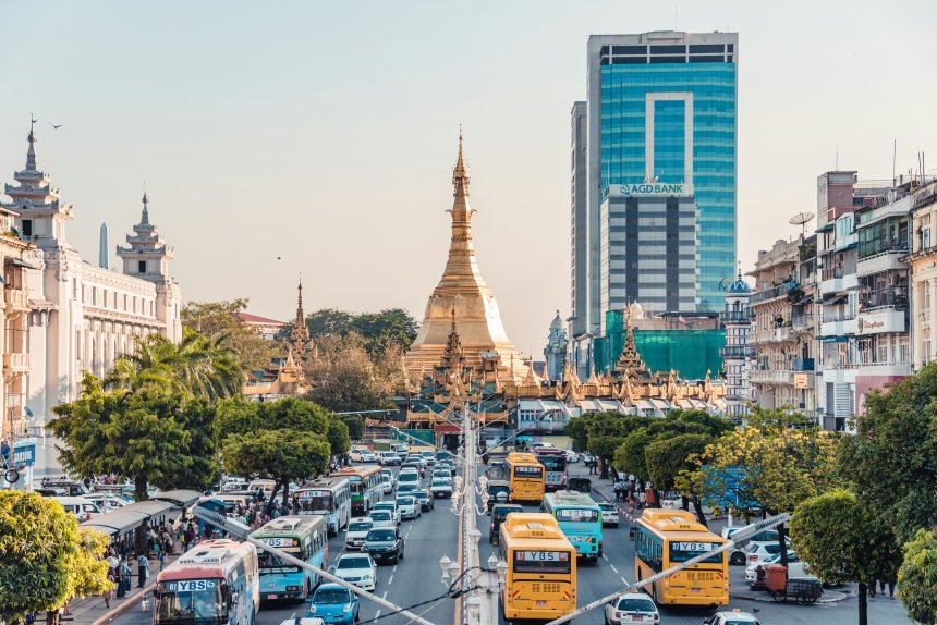 Pagode Shwedagon à Yangon
